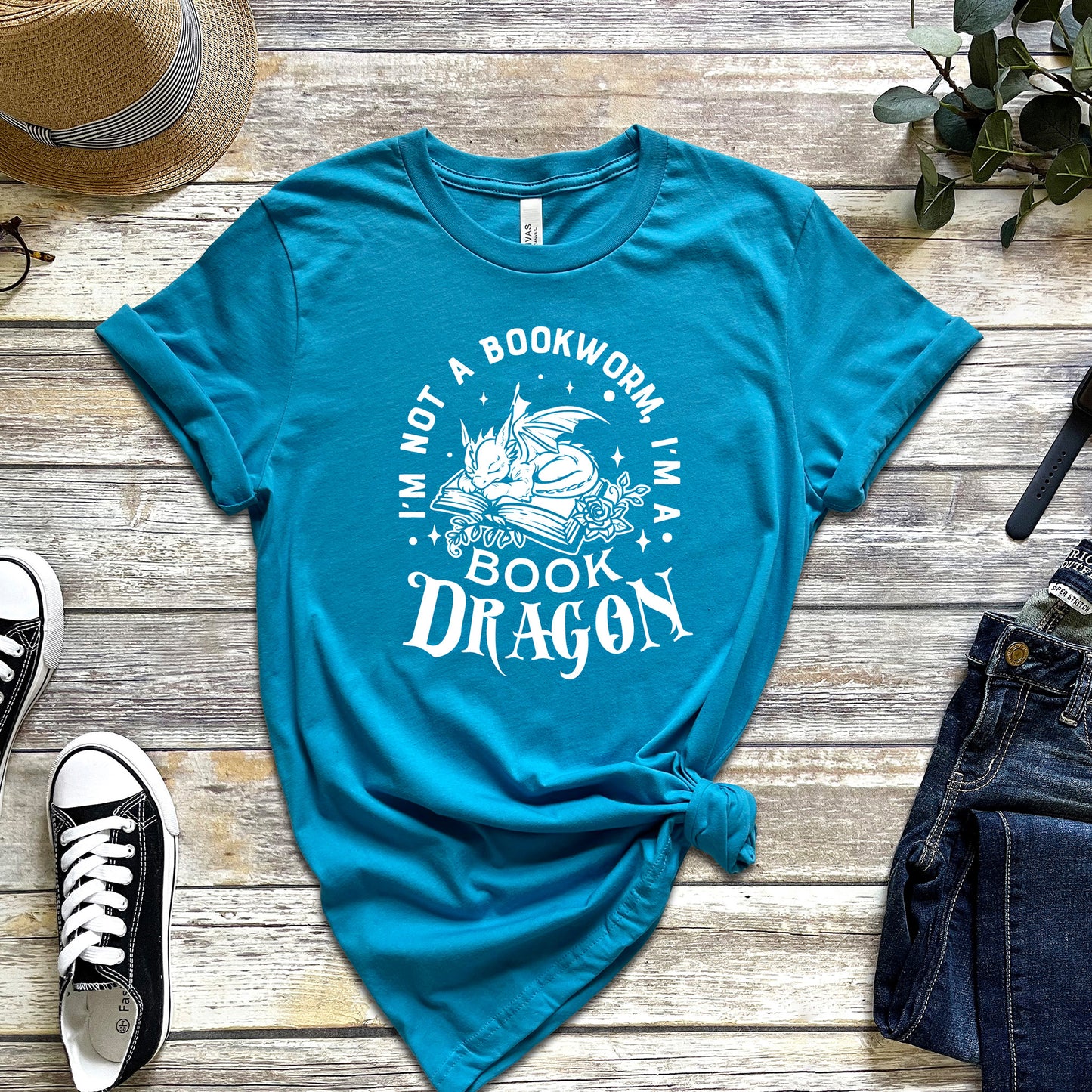 I'M NOT A BOOKWORM, I'M A BOOK DRAGON