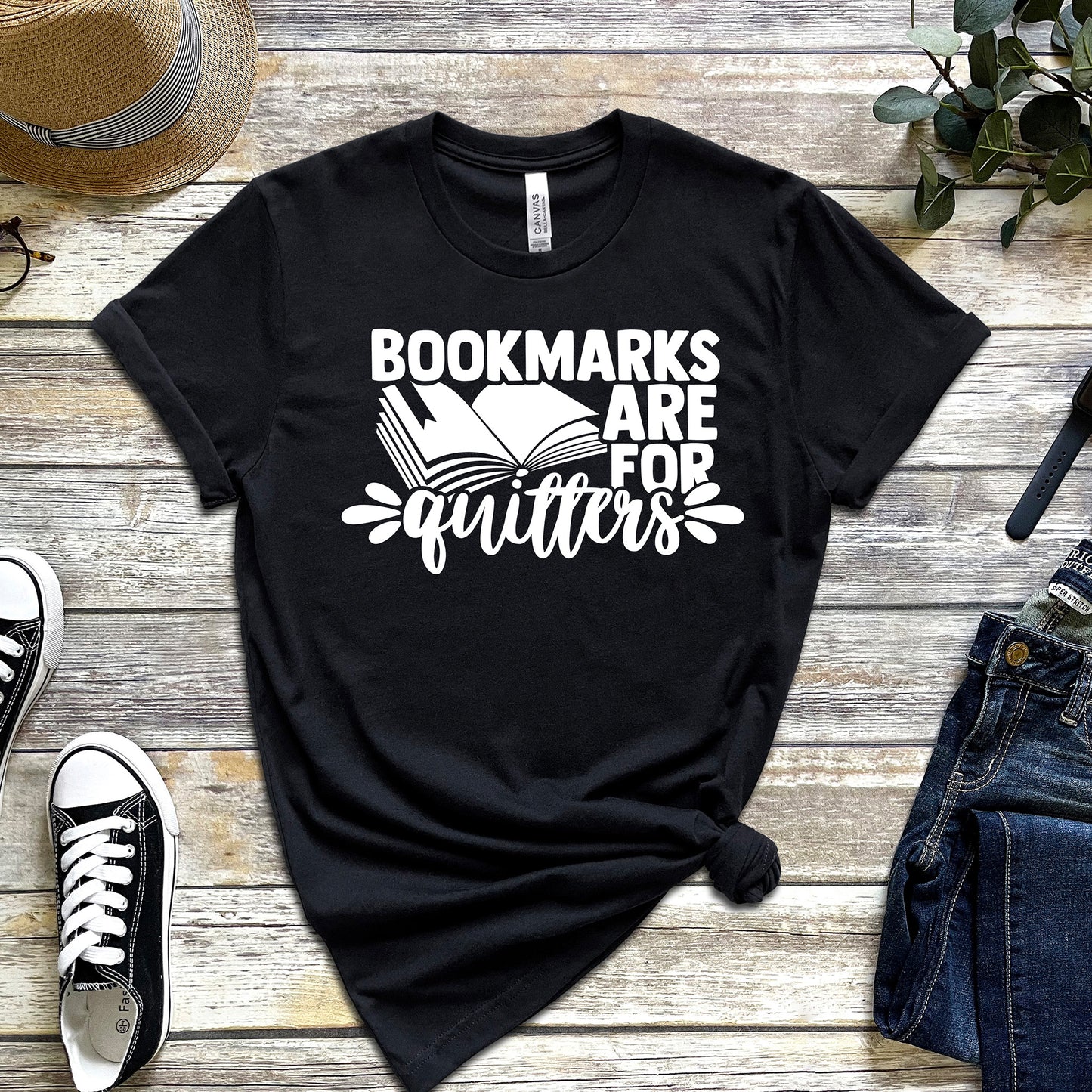 BOOKMARKS ARE FOR QUITTERS