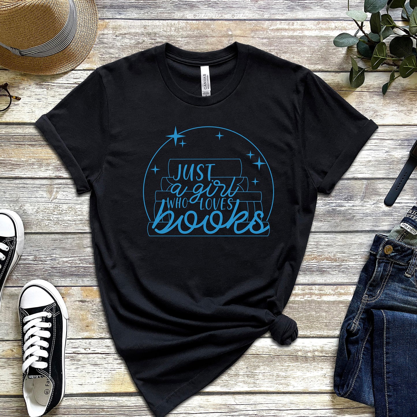 JUST A GIRL WHO LOVES BOOKS