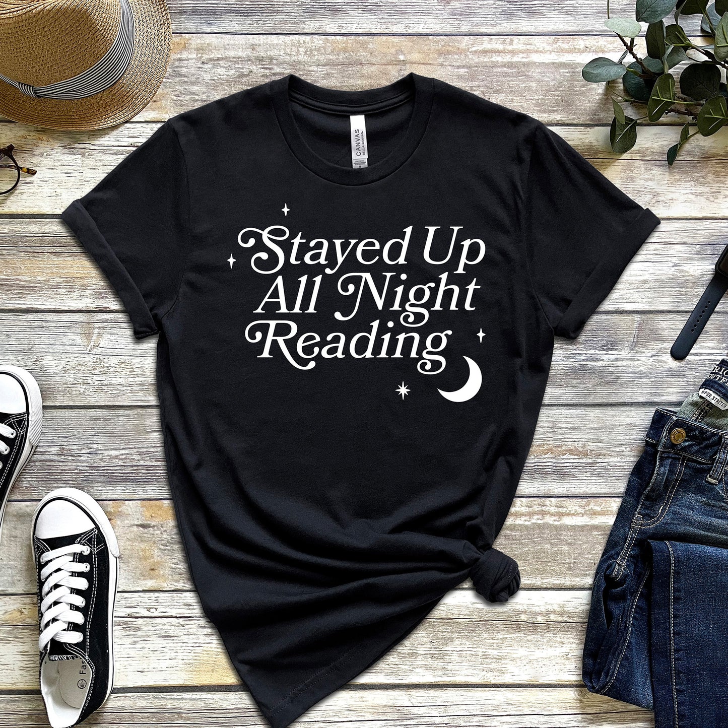 STAYED UP ALL NIGHT READING