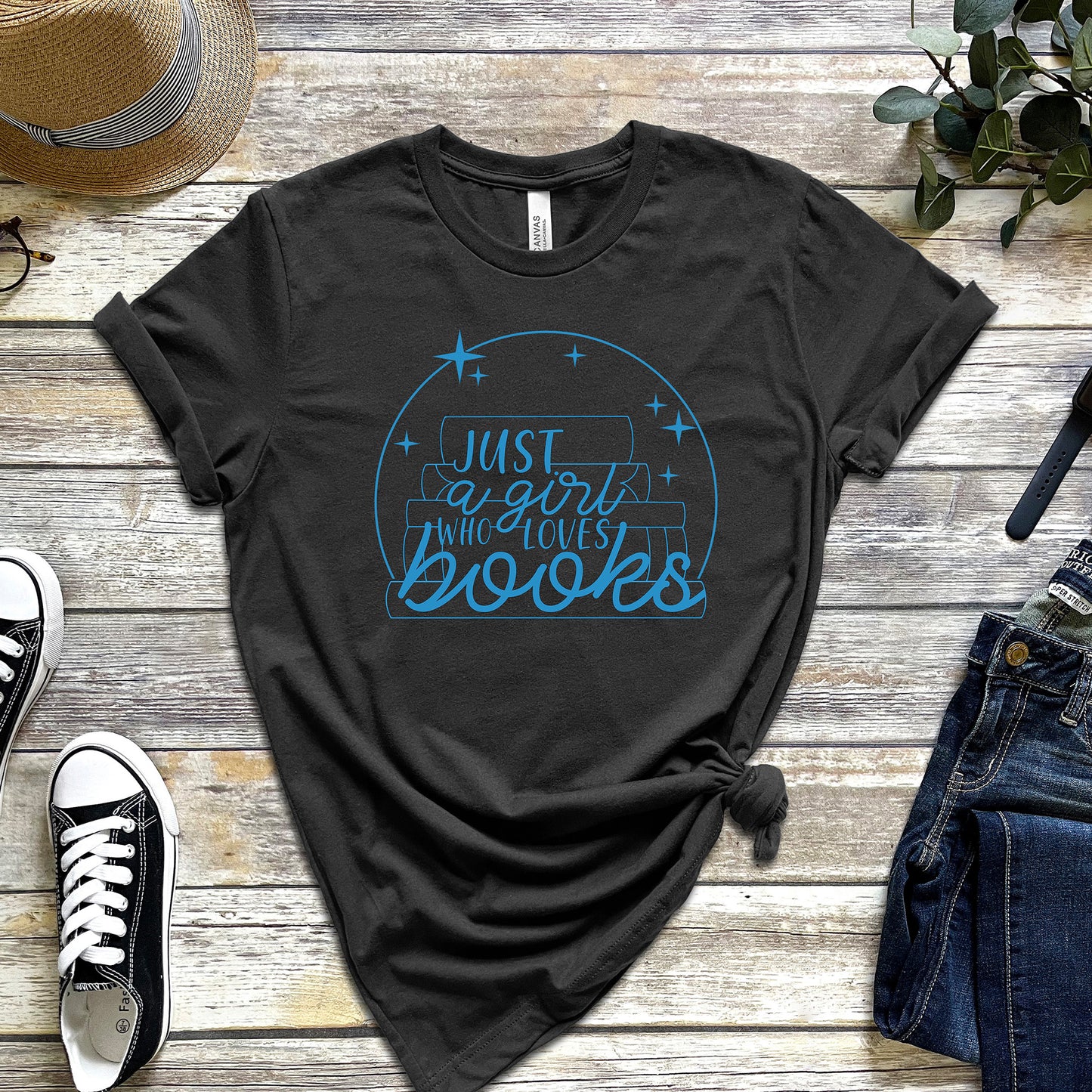 JUST A GIRL WHO LOVES BOOKS