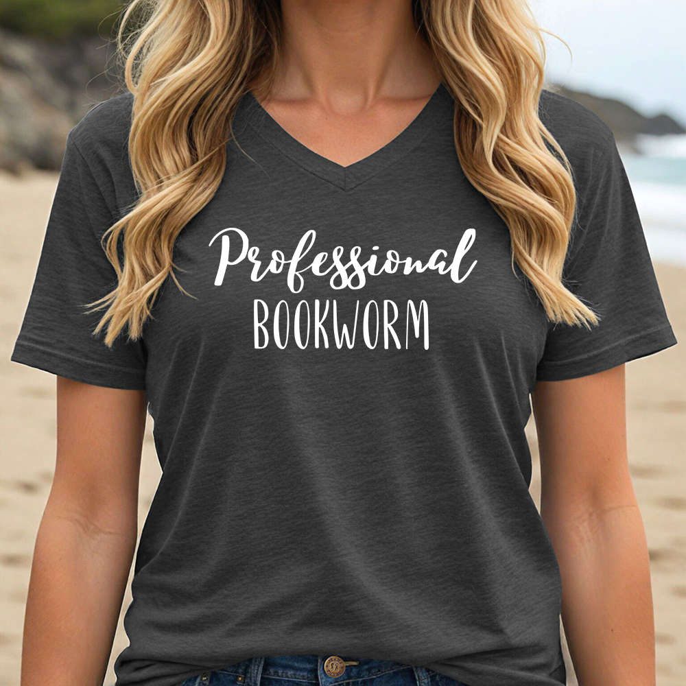 PROFESSIONAL BOOKWORM (V-NECK)