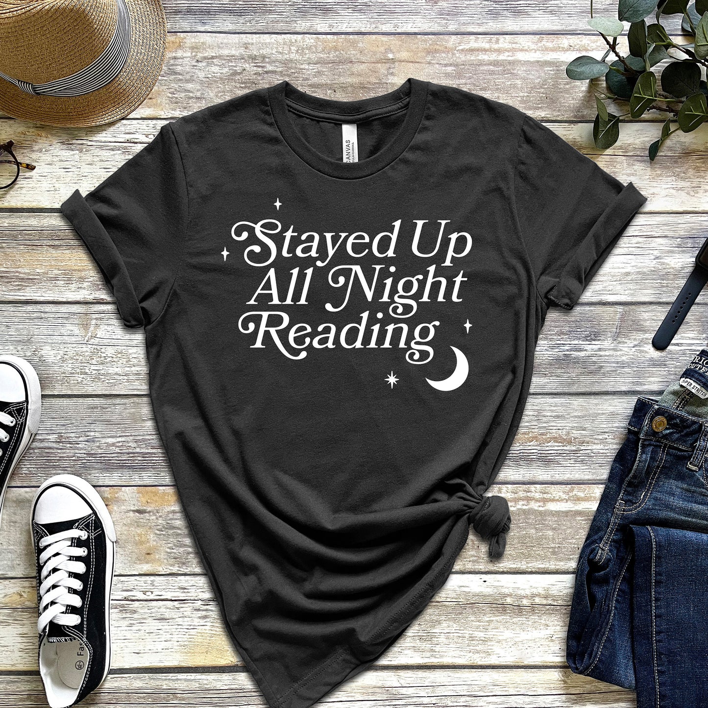STAYED UP ALL NIGHT READING
