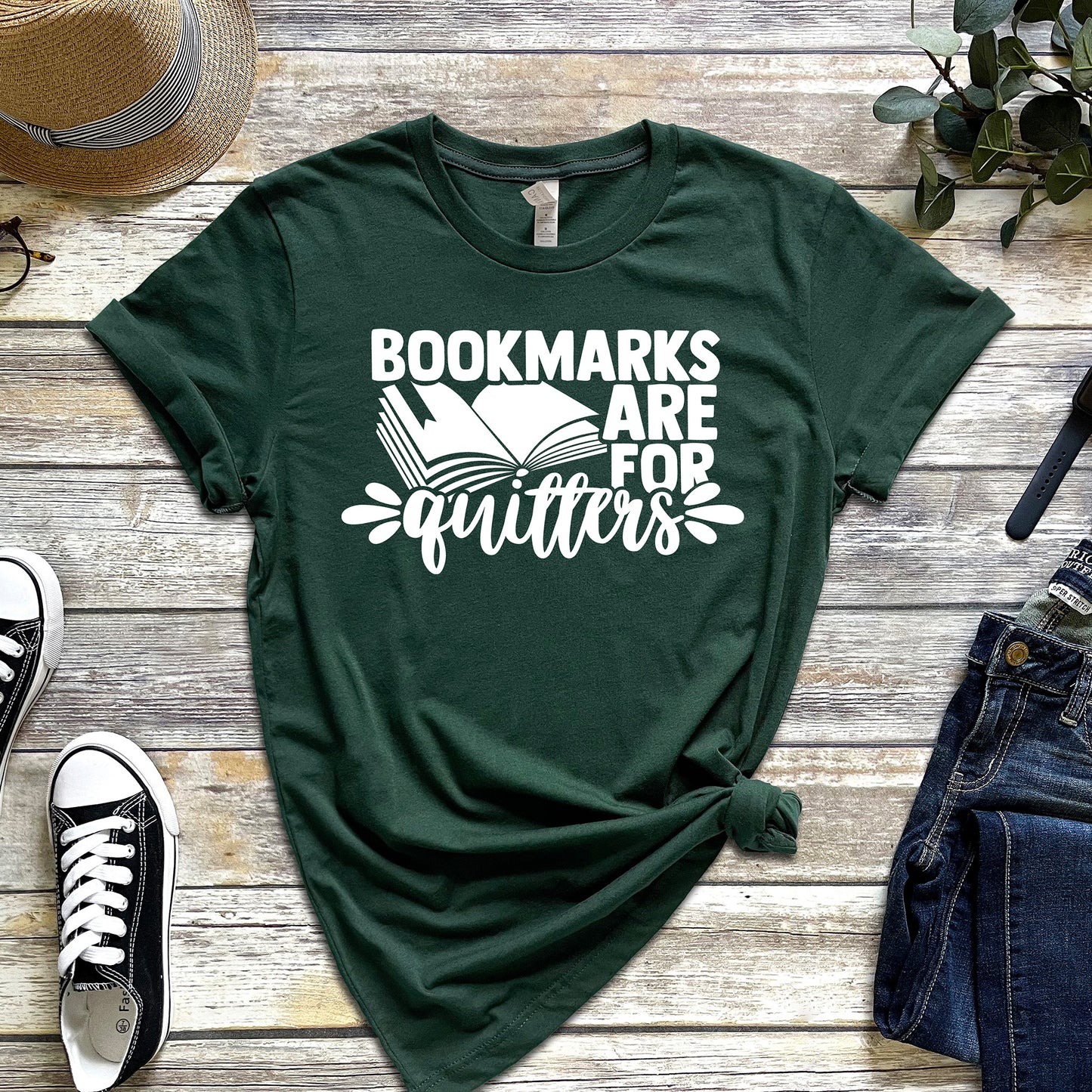 BOOKMARKS ARE FOR QUITTERS