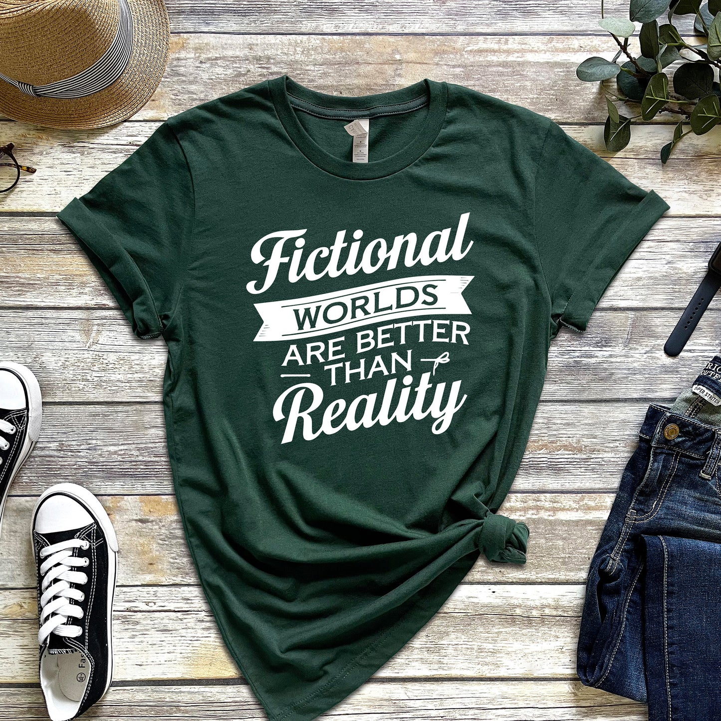 FICTIONAL WORLDS ARE BETTER THAN REALITY