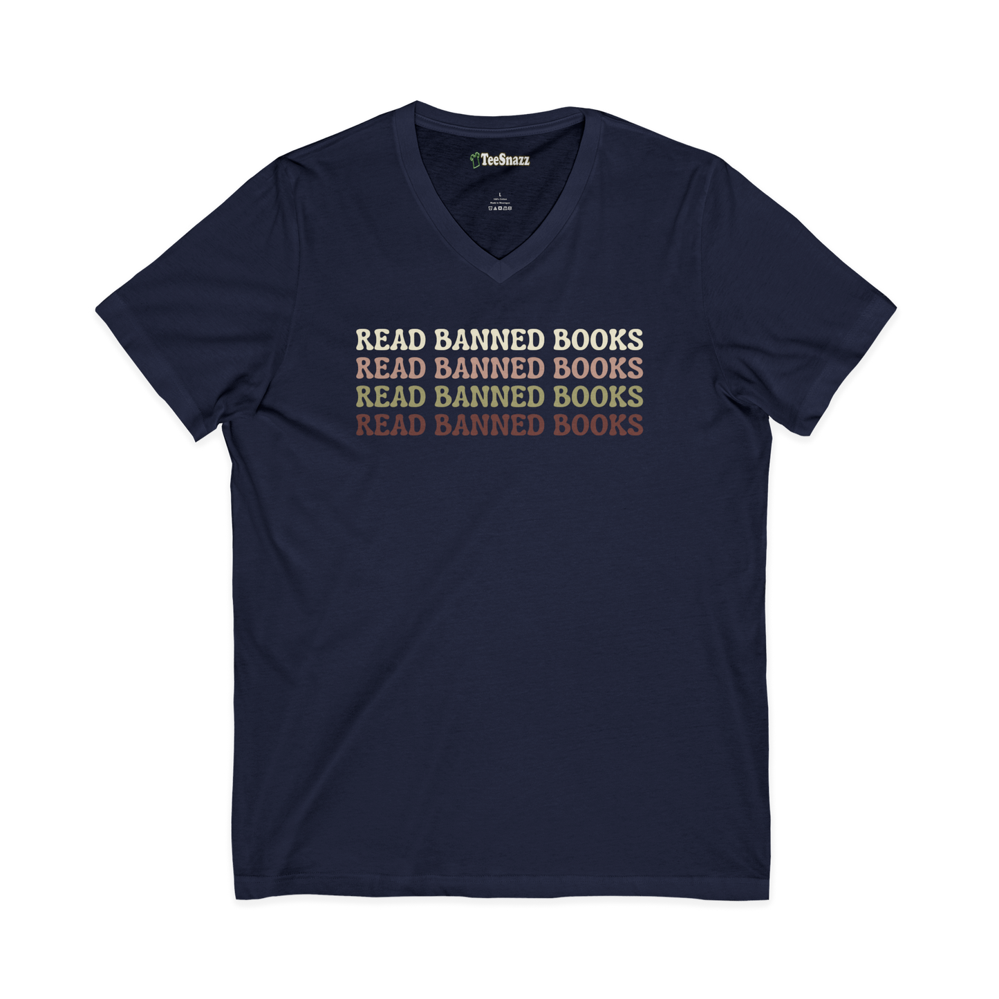 READ BANNED BOOKS (V-NECK)