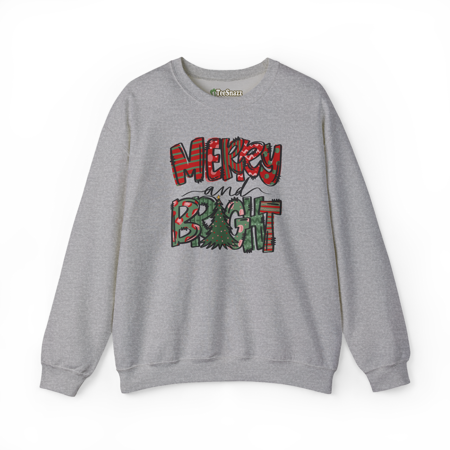 MERRY AND BRIGHT (SWEATSHIRT)