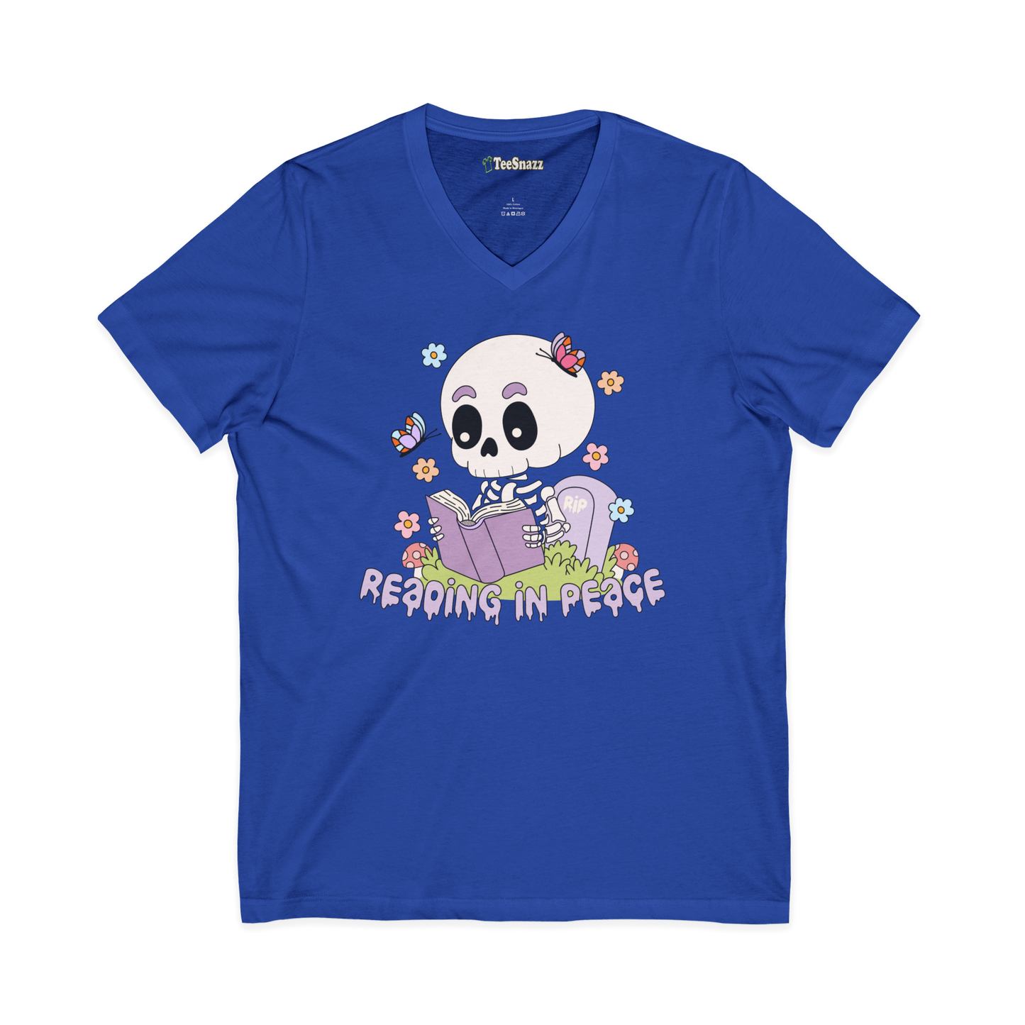 READING IN PEACE (V-NECK)