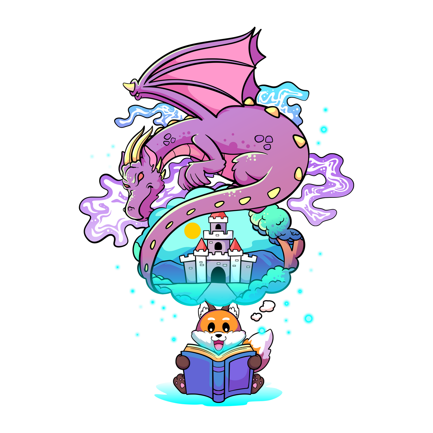 A FOX AND HIS DRAGON