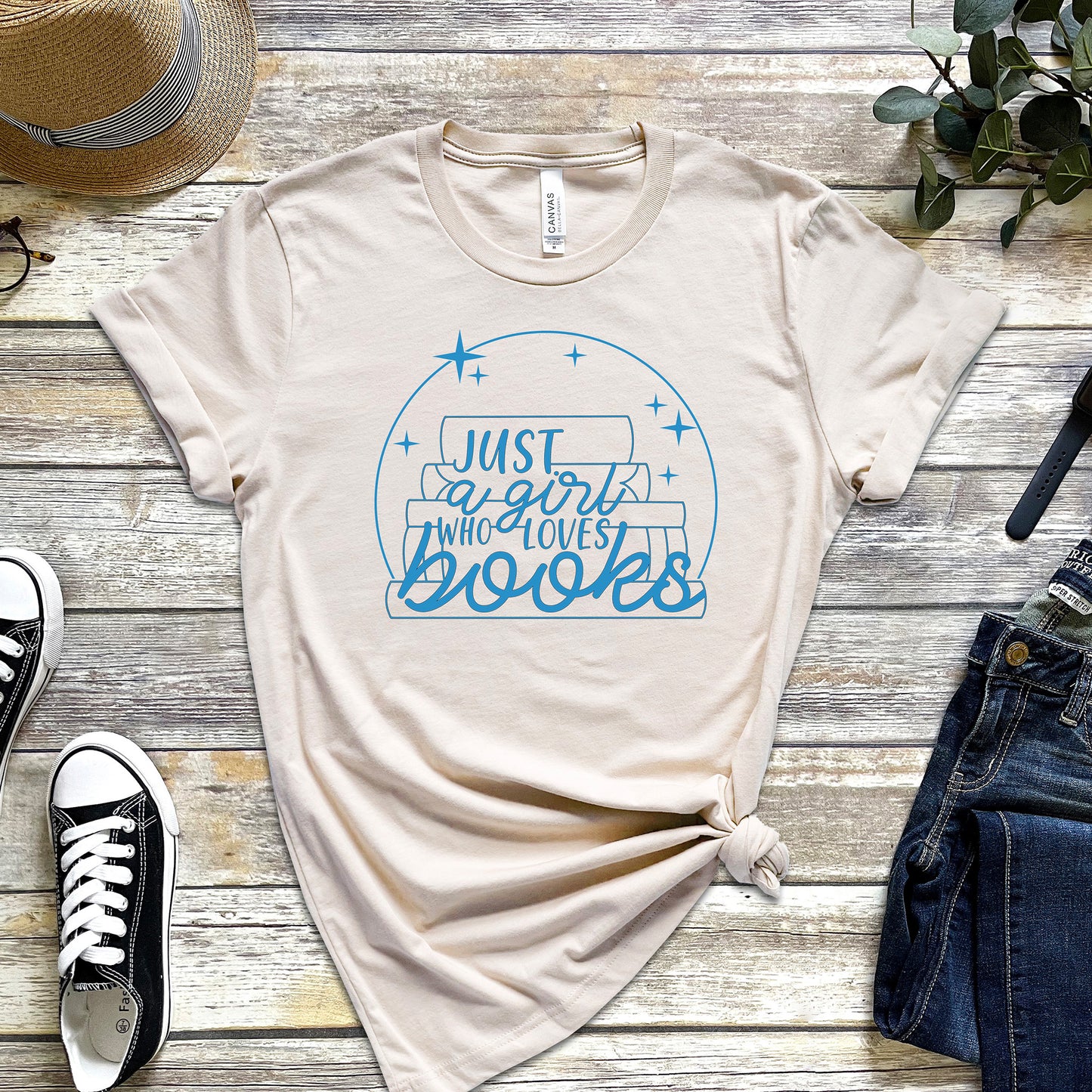 JUST A GIRL WHO LOVES BOOKS