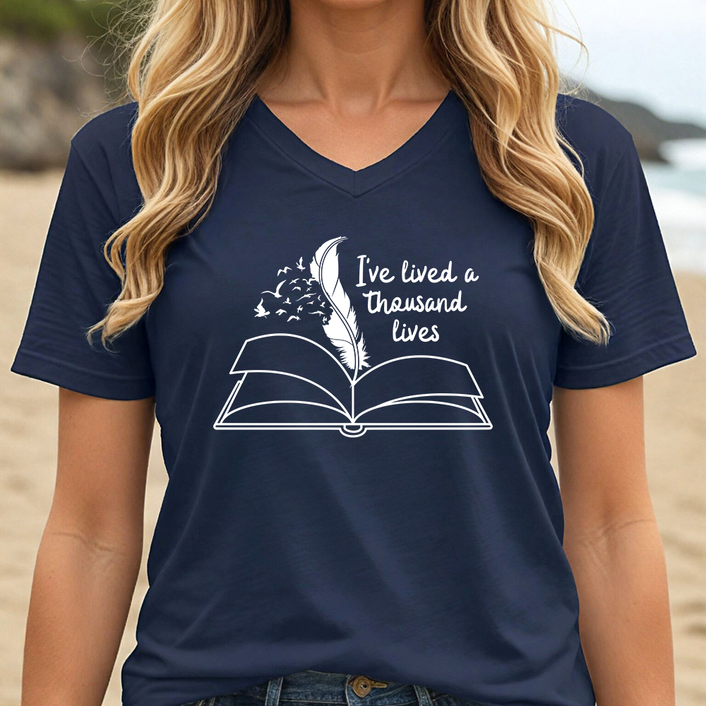 I'VE LIVED A THOUSAND LIVES (V-NECK)