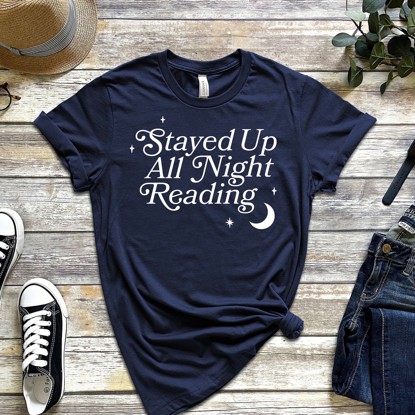STAYED UP ALL NIGHT READING