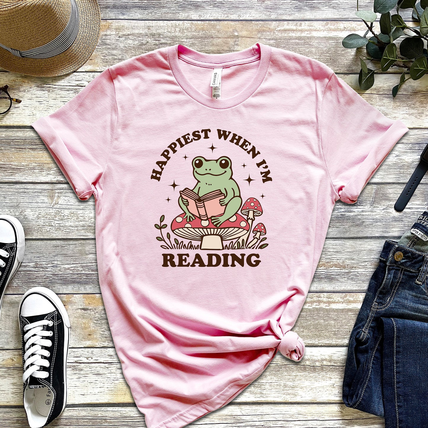 HAPPIEST WHEN I'M READING