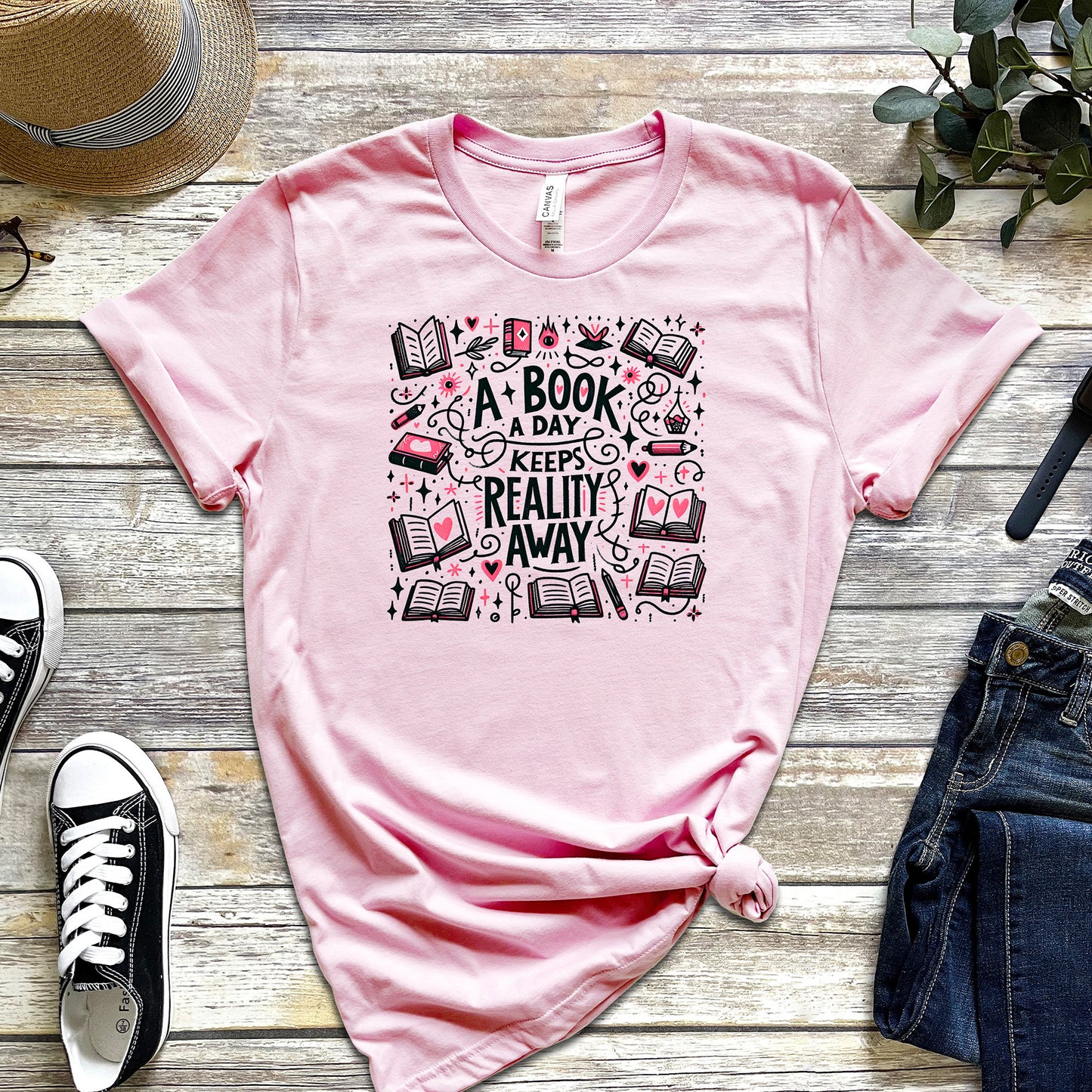A BOOK A DAY KEEPS REALITY AWAY
