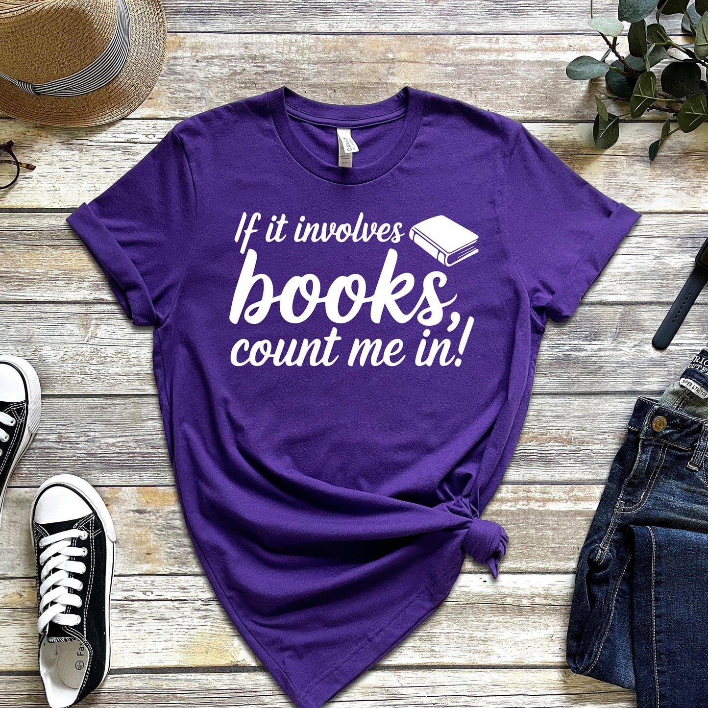 IF IT INVOLVES BOOKS, COUNT ME IN!