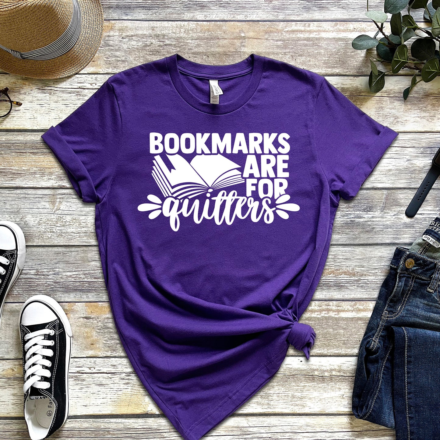 BOOKMARKS ARE FOR QUITTERS