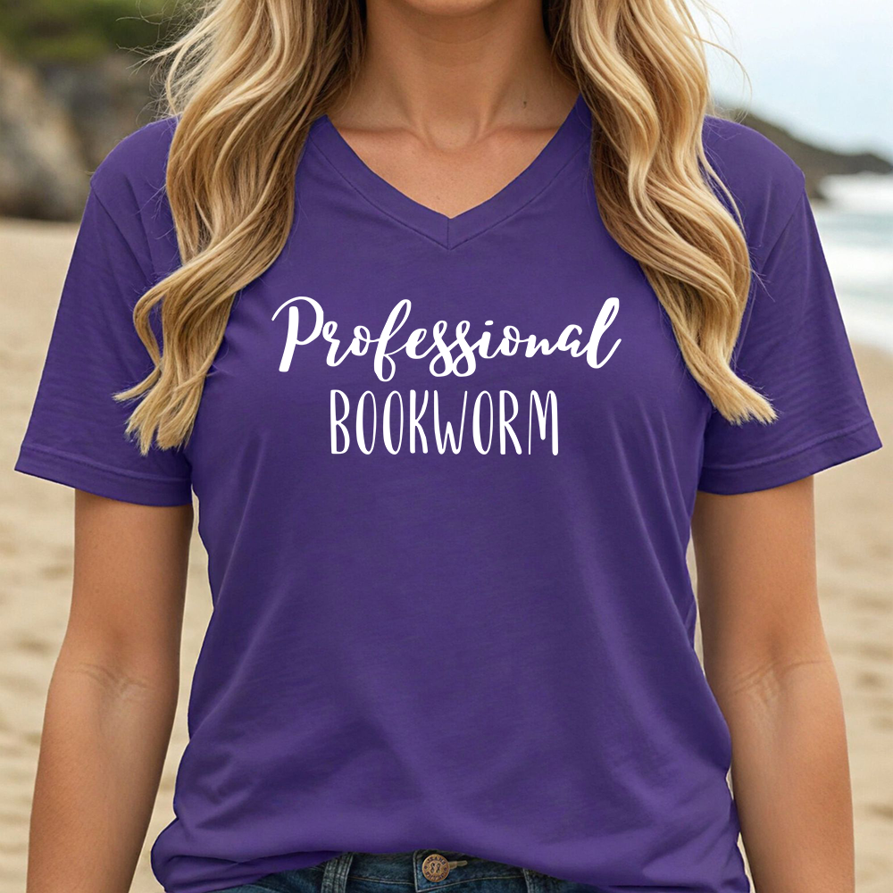 PROFESSIONAL BOOKWORM (V-NECK)