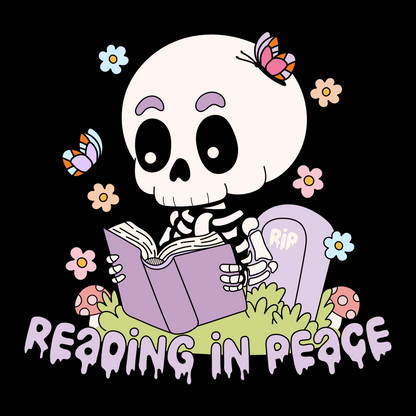 READING IN PEACE (V-NECK)