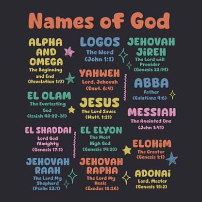NAMES OF GOD (T-SHIRT)