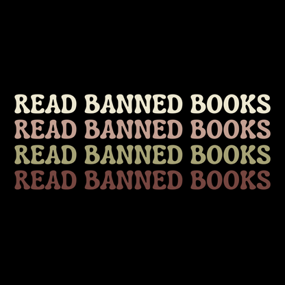 READ BANNED BOOKS (V-NECK)