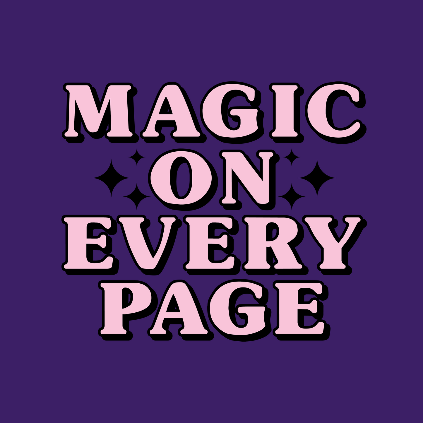 MAGIC ON EVERY PAGE (V-NECK)