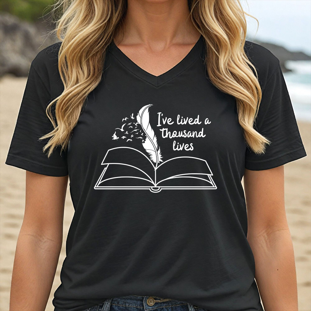 I'VE LIVED A THOUSAND LIVES (V-NECK)