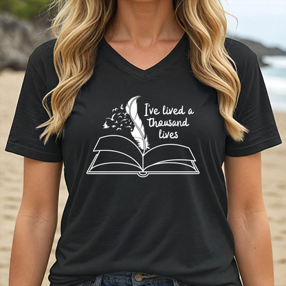 I'VE LIVED A THOUSAND LIVES (V-NECK)