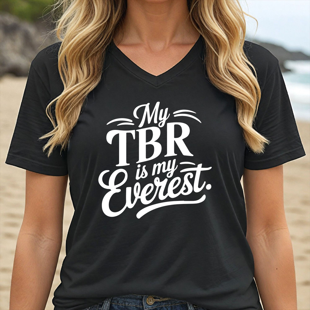 MY TBR IS MY EVEREST (V-NECK)