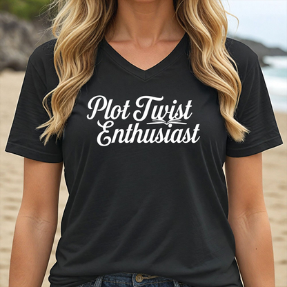 PLOT TWIST ENTHUSIAST (V-NECK)