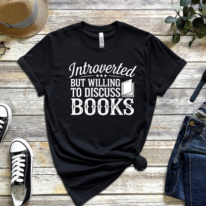 INTROVERTED BUT WILLING TO DISCUSS BOOKS