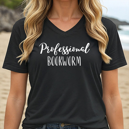 PROFESSIONAL BOOKWORM (V-NECK)
