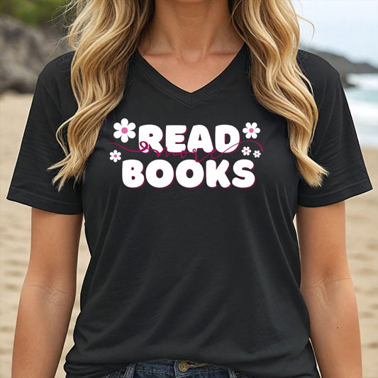 READ MORE BOOKS (V-NECK)