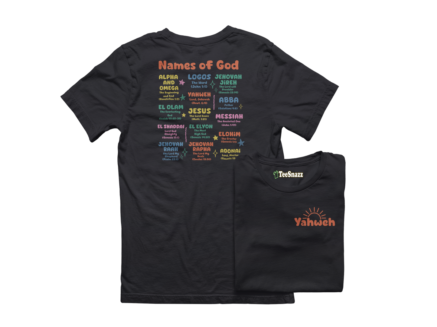 NAMES OF GOD (T-SHIRT)