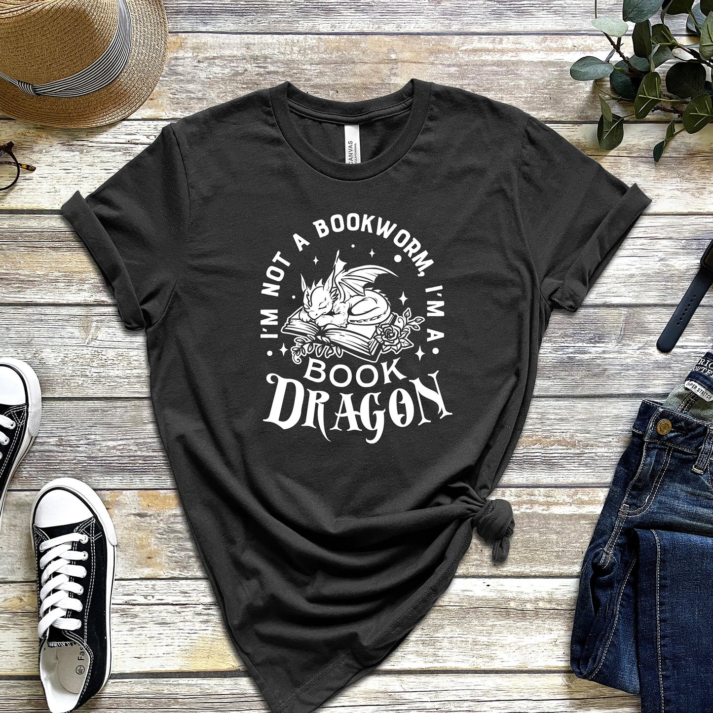 I'M NOT A BOOKWORM, I'M A BOOK DRAGON