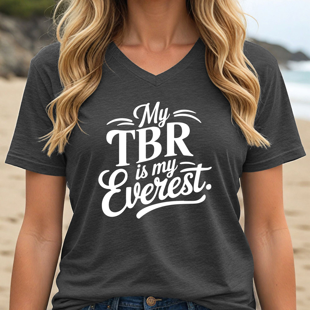 MY TBR IS MY EVEREST (V-NECK)