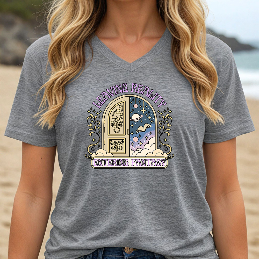 LEAVING REALITY ENTERING FANTASY (V-NECK)