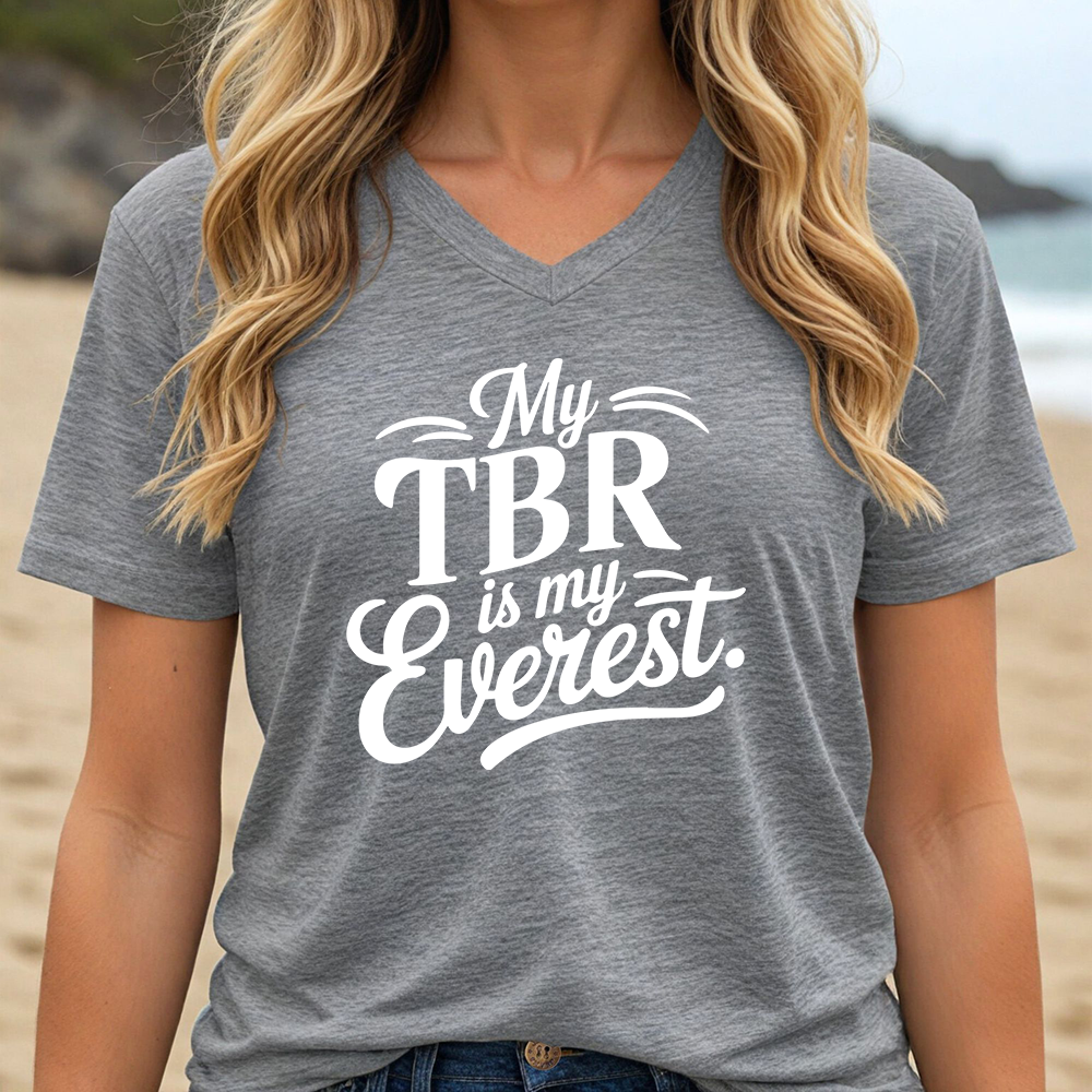 MY TBR IS MY EVEREST (V-NECK)