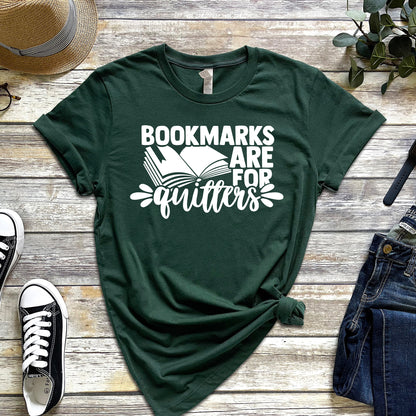 BOOKMARKS ARE FOR QUITTERS