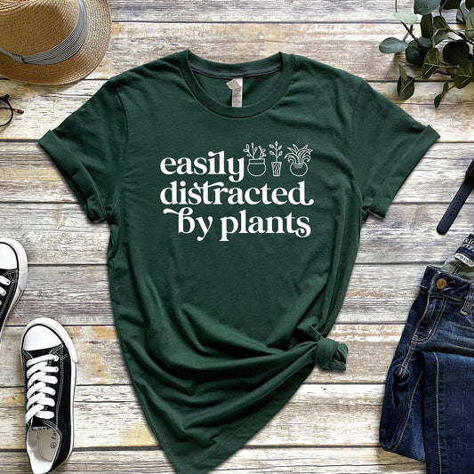 EASILY DISTRACTED BY PLANTS