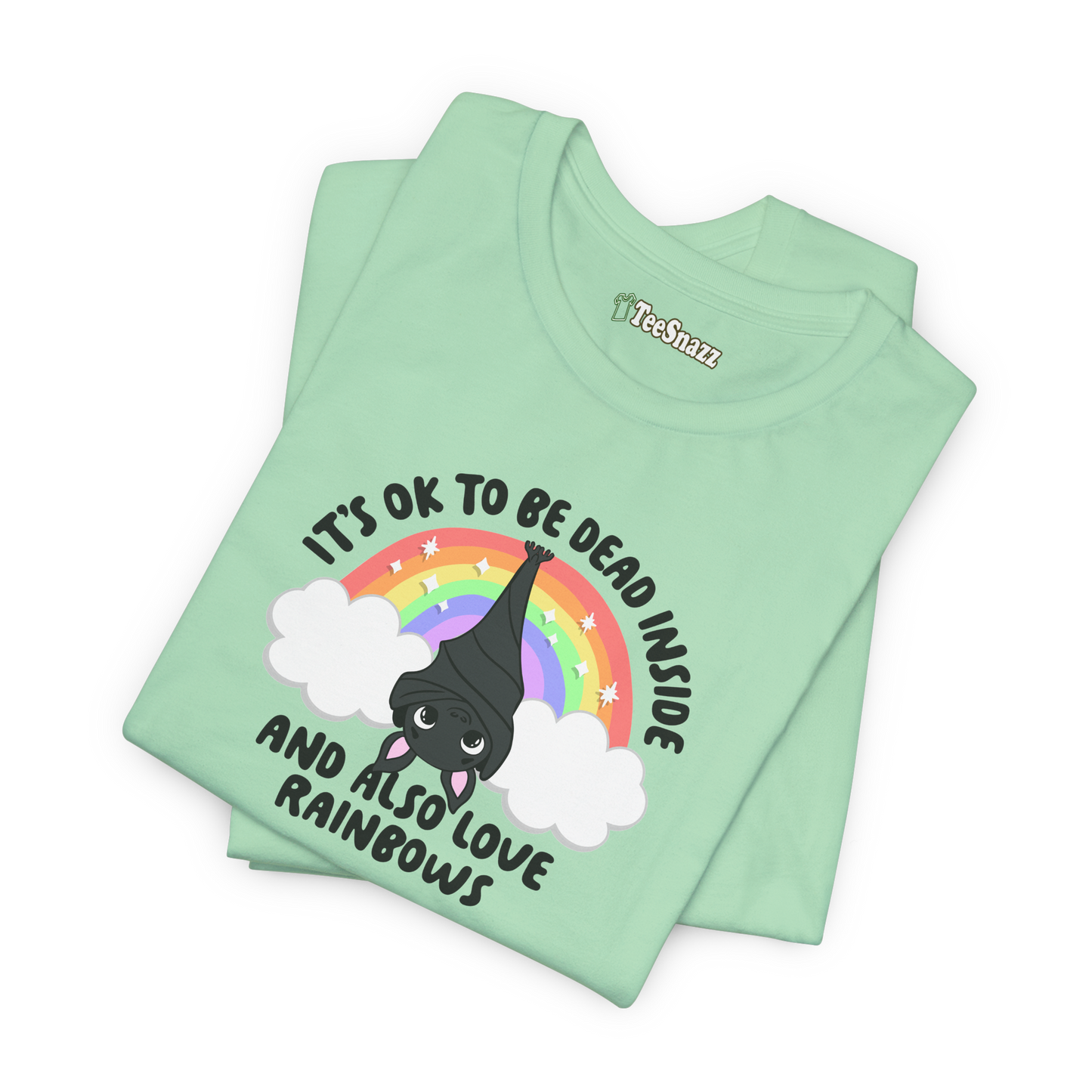 DEAD INSIDE BUT LOVE RAINBOWS (T-SHIRT)