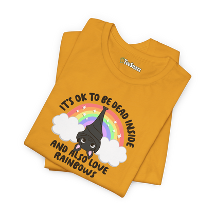 DEAD INSIDE BUT LOVE RAINBOWS (T-SHIRT)