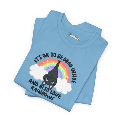 DEAD INSIDE BUT LOVE RAINBOWS (T-SHIRT)