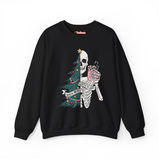 SORTA MERRY SORTA SCARY (SWEATSHIRT)