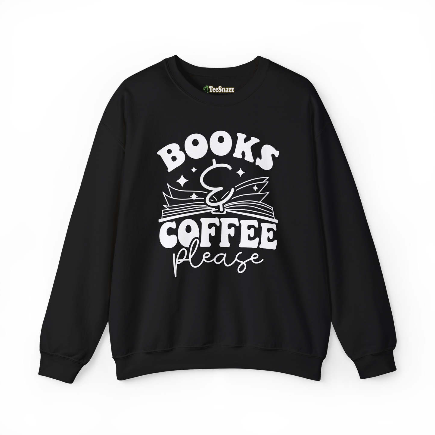 BOOKS & COFFEE PLEASE (SWEATSHIRT)