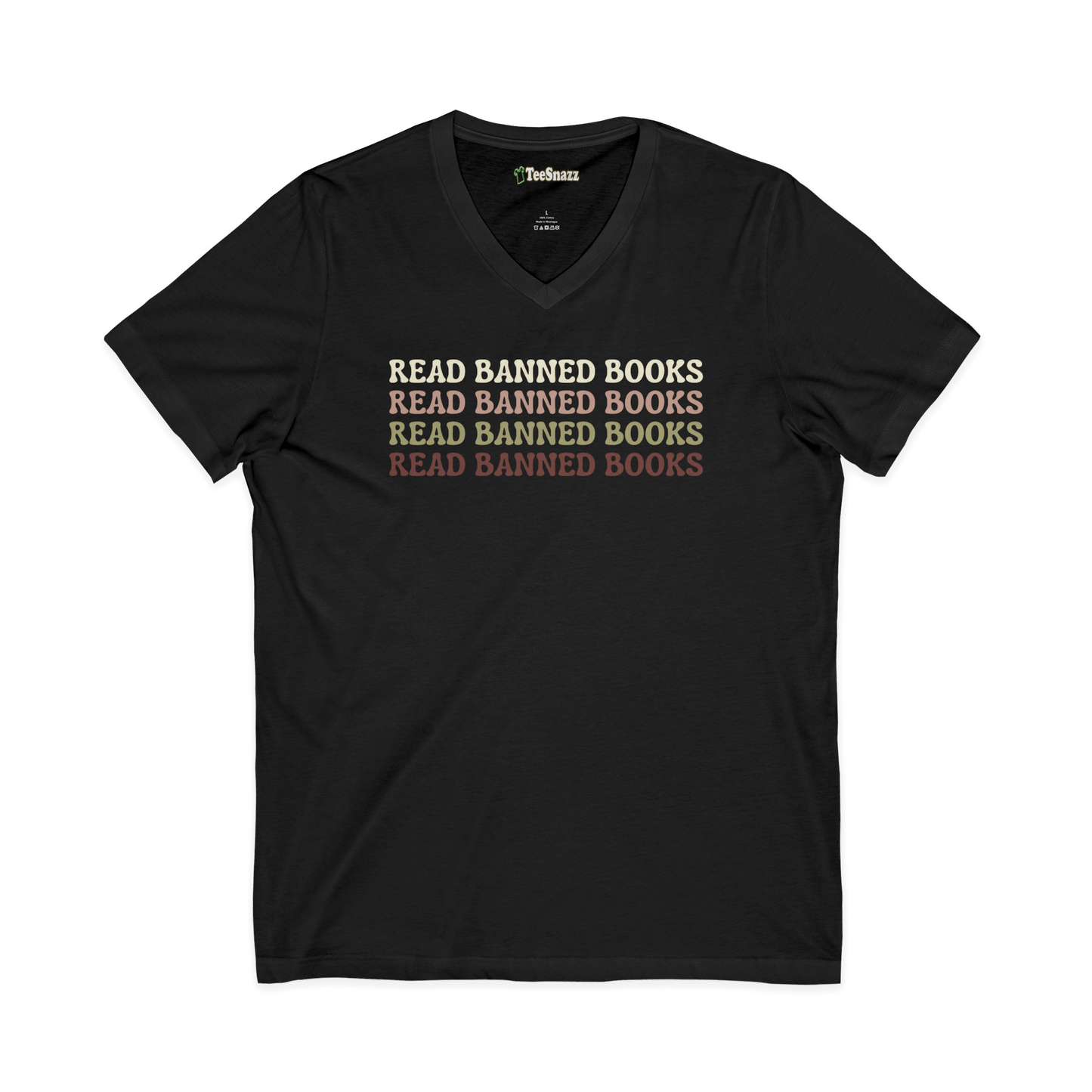 READ BANNED BOOKS (V-NECK)