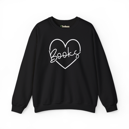 HEART BOOKS (SWEATSHIRT)