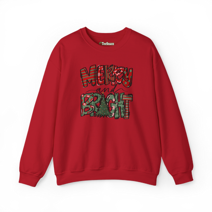 MERRY AND BRIGHT (SWEATSHIRT)