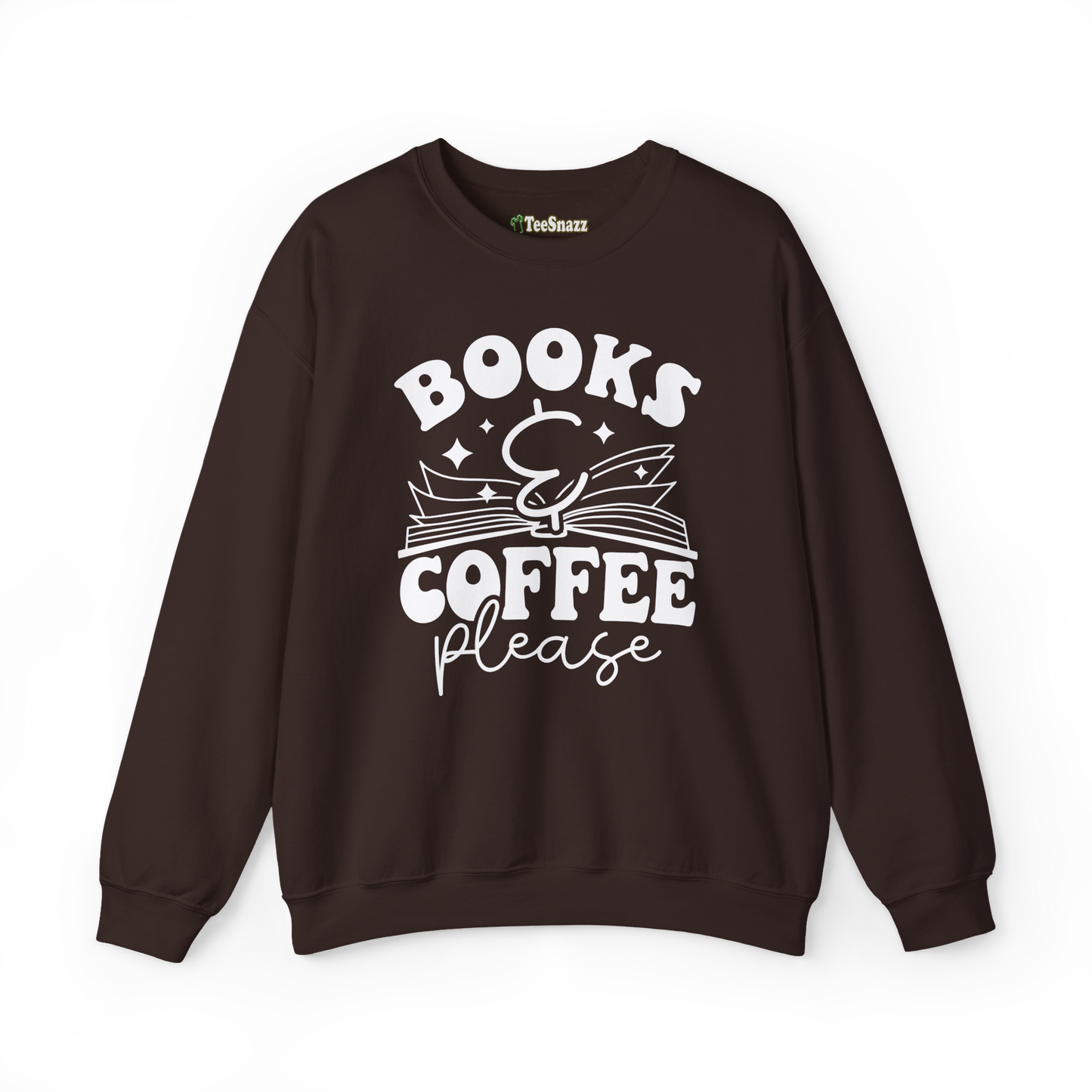 BOOKS & COFFEE PLEASE (SWEATSHIRT)