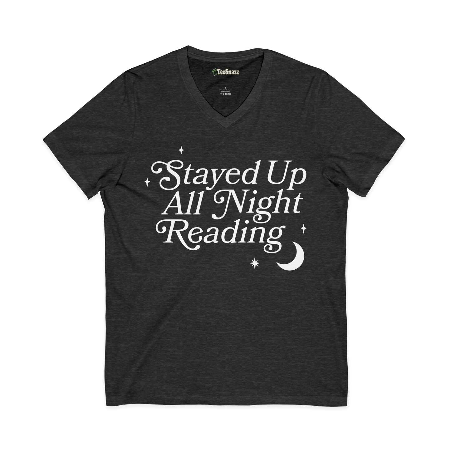 STAYED UP ALL NIGHT READING (V-NECK)