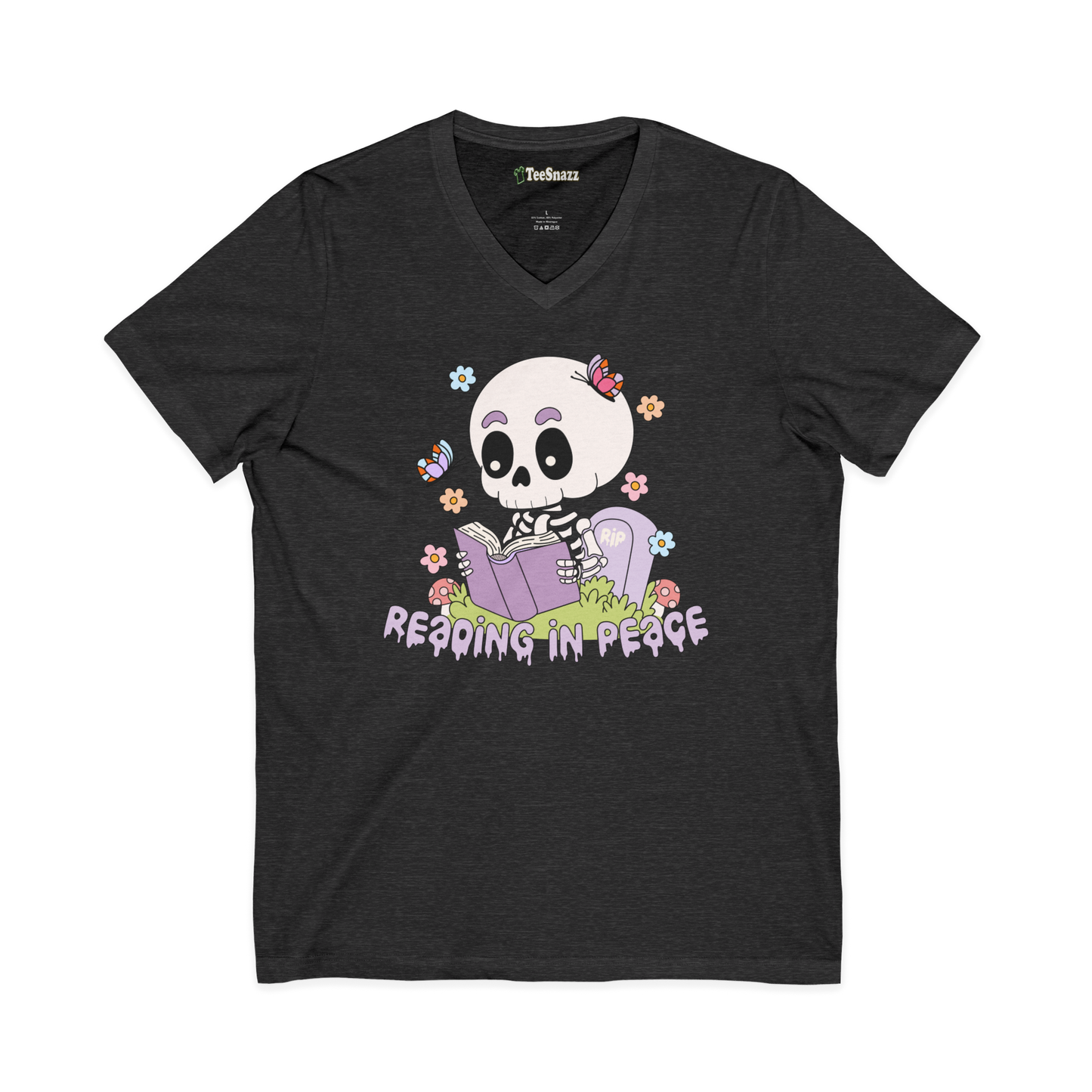 READING IN PEACE (V-NECK)